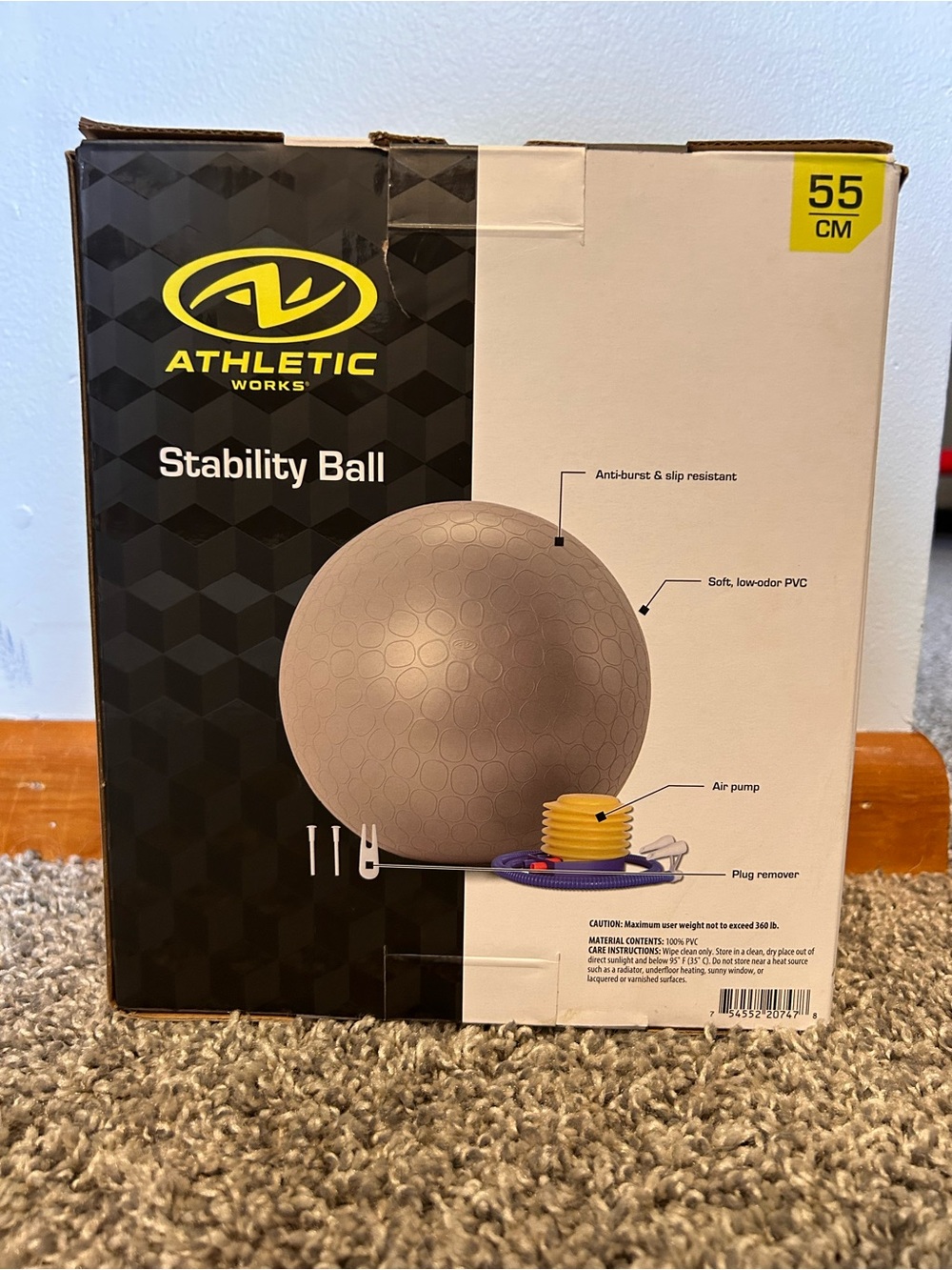 exercise ball - Picture 2 of 2